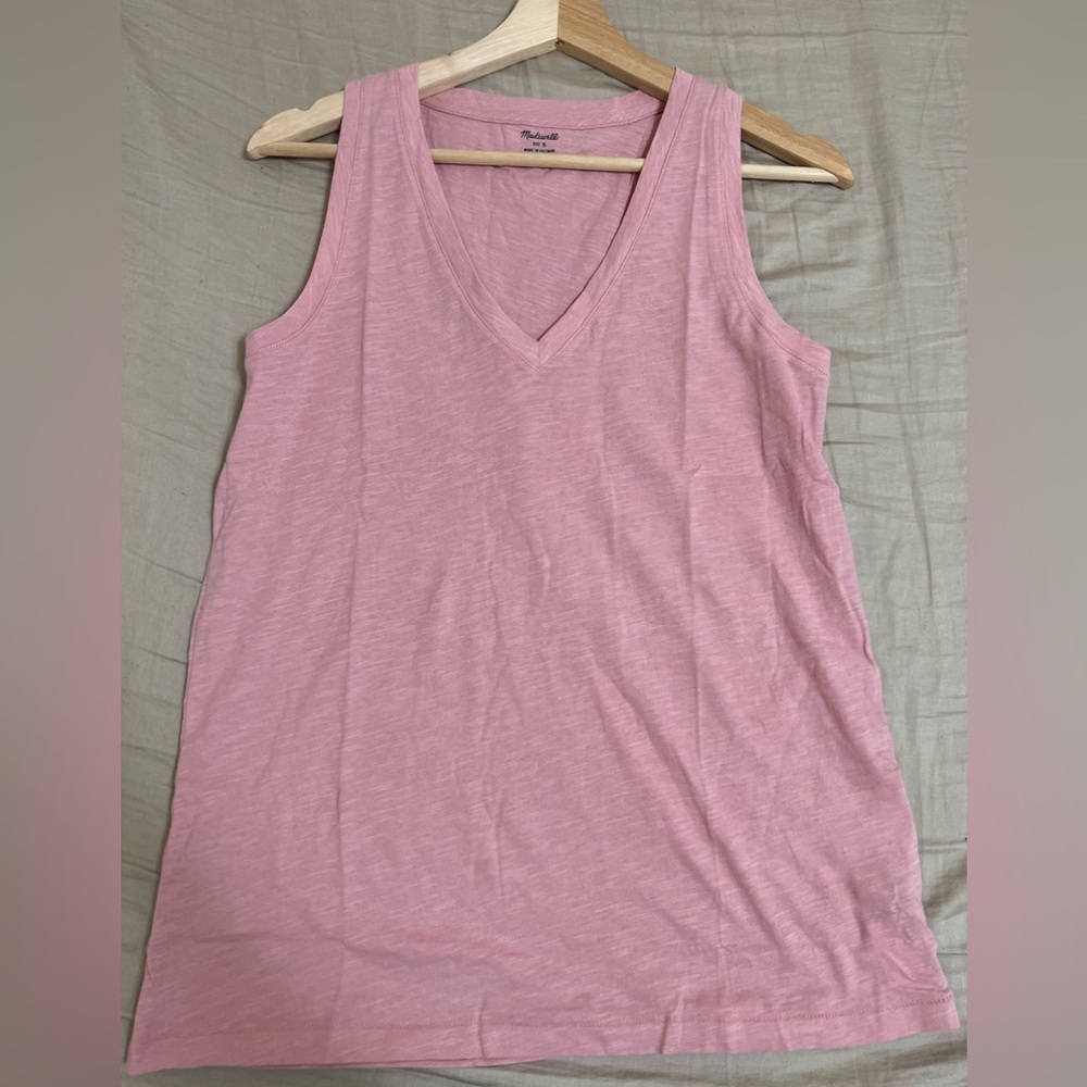 Cotton V-neck top from Madewell